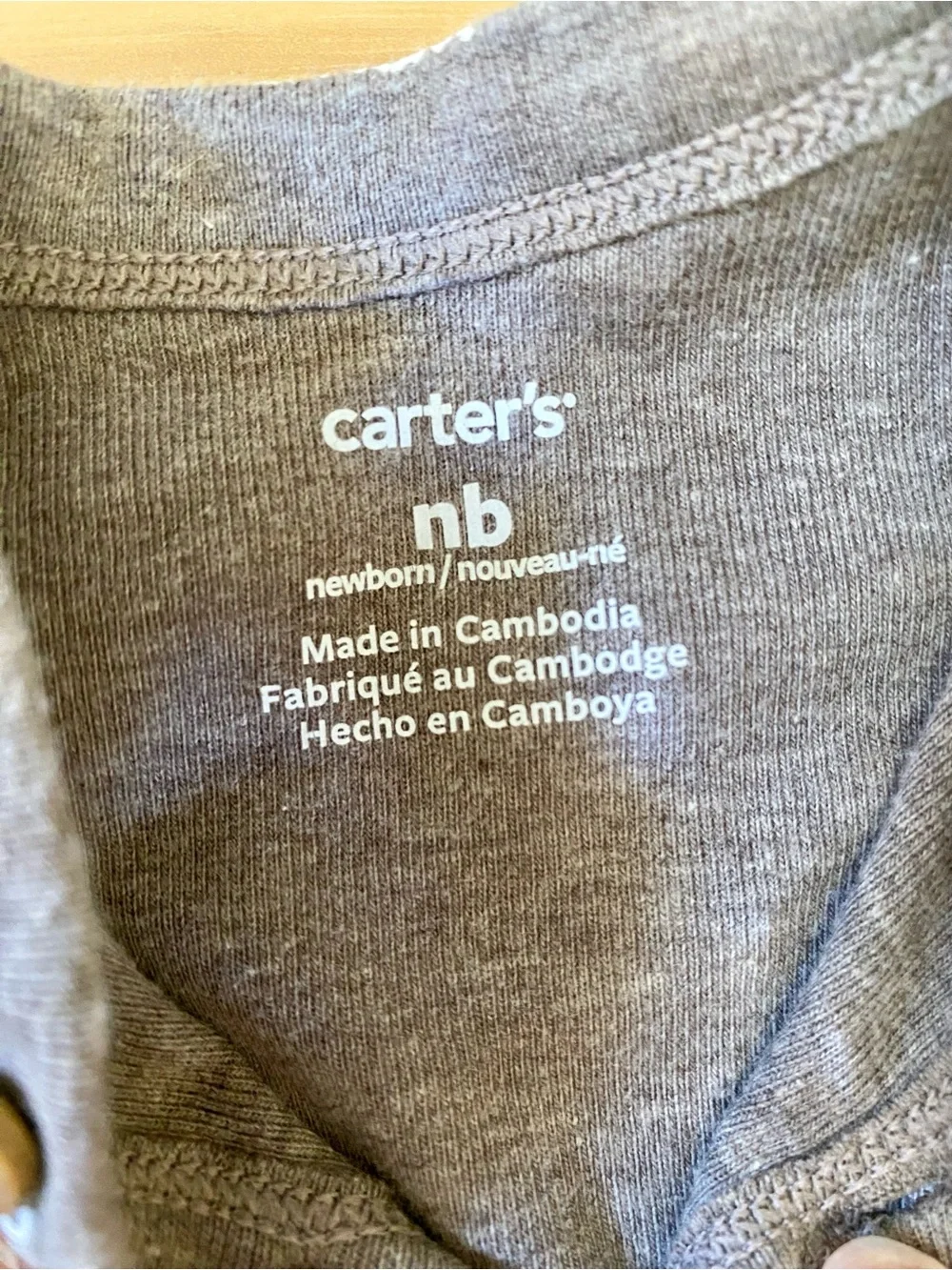 Carters gender neutral